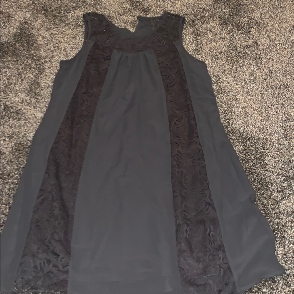 Maurices grey lace dress